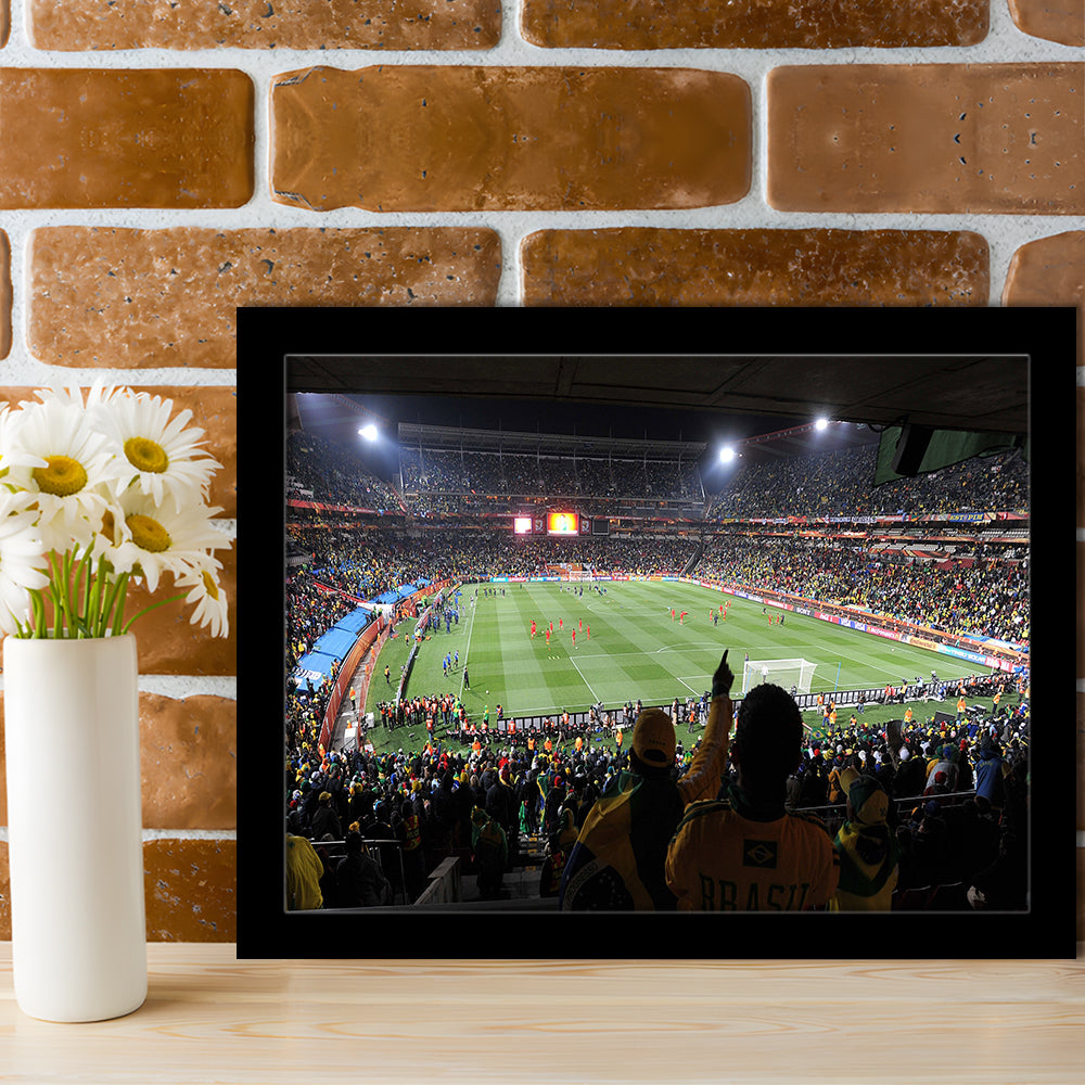Ellis Park Stadium, Stadium Canvas, Sport Art, Gift for him, Framed Art Print Wall Decor, Picture Framed