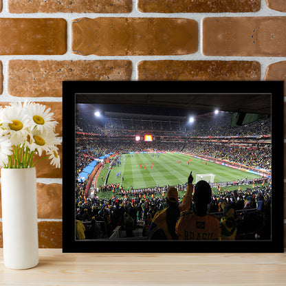 Ellis Park Stadium, Stadium Canvas, Sport Art, Gift for him, Framed Art Print Wall Decor, Picture Framed