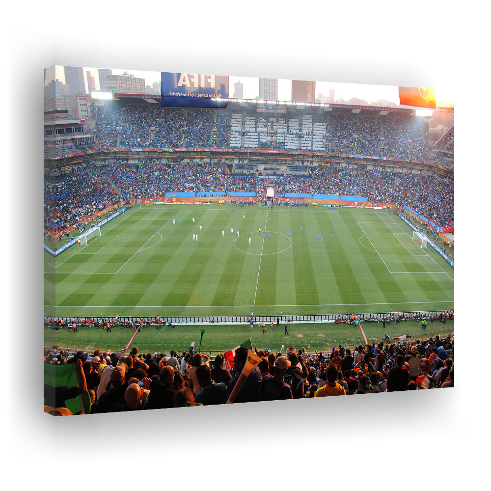 Ellis Park Stadium in South Africa, Stadium Canvas, Sport Art, Gift for him, Man Cave Decor, Art Print, Canvas Print Wall Art