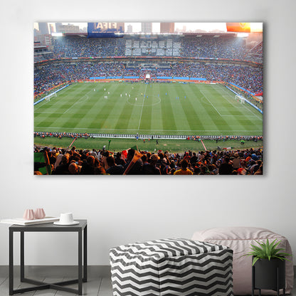 Ellis Park Stadium in South Africa, Stadium Canvas, Sport Art, Gift for him, Man Cave Decor, Art Print, Canvas Print Wall Art