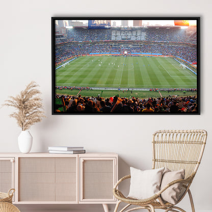 Ellis Park Stadium in South Africa, Stadium Canvas, Sport Art, Framed Canvas Print Wall Art, Floating Frame