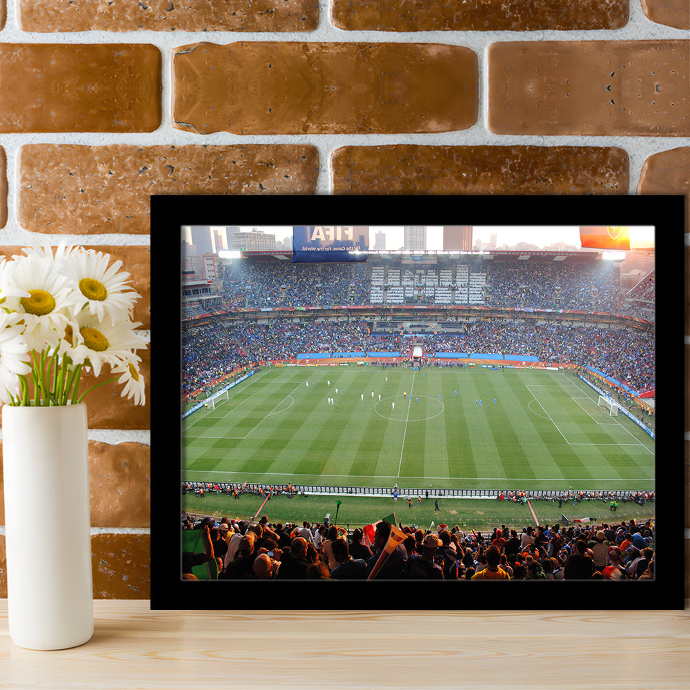 Ellis Park Stadium in South Africa, Stadium Canvas, Sport Art, Gift for him, Framed Art Print Wall Decor, Picture Framed