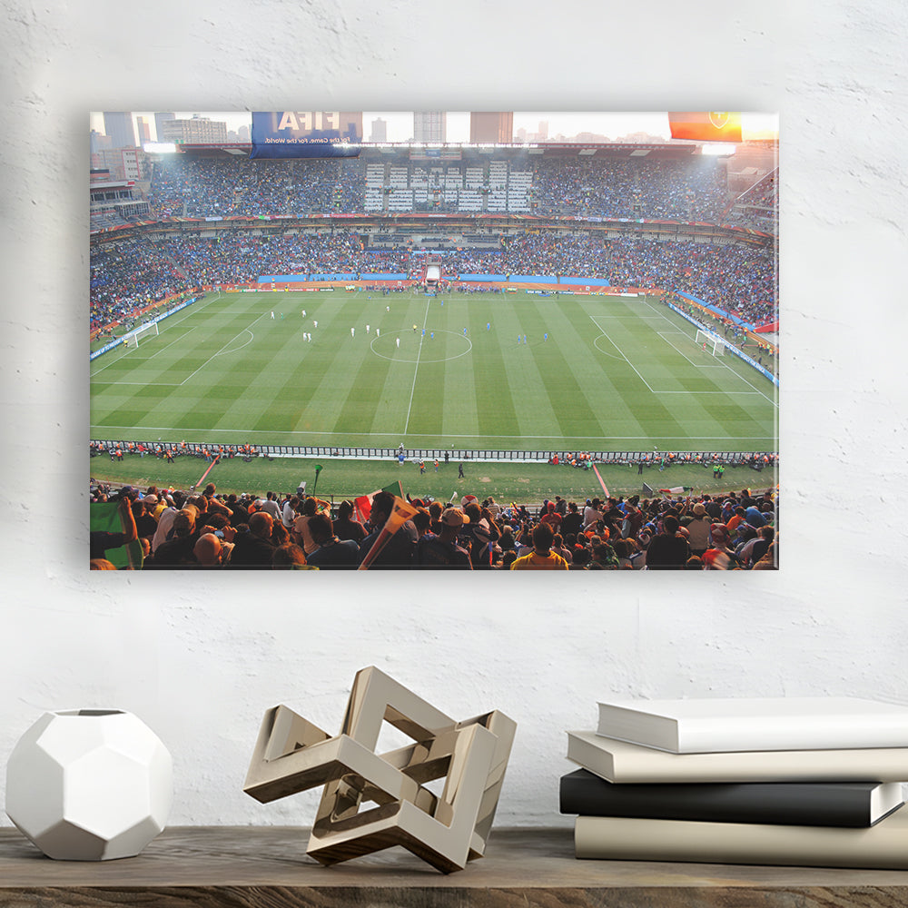 Ellis Park Stadium in South Africa, Stadium Canvas, Sport Art, Gift for him, Man Cave Decor, Art Print, Canvas Print Wall Art