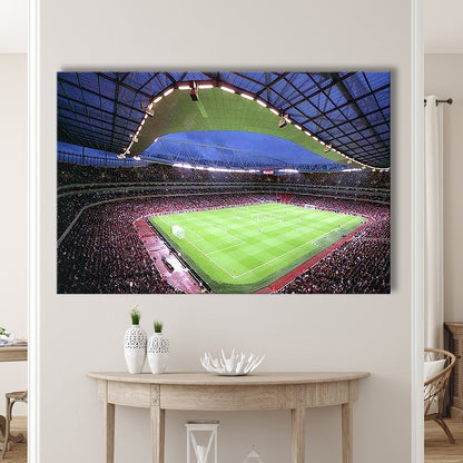 Emirates Stadium, Stadium Canvas, Sport Art, Gift for him, Man Cave Decor, Art Print, Canvas Print Wall Art