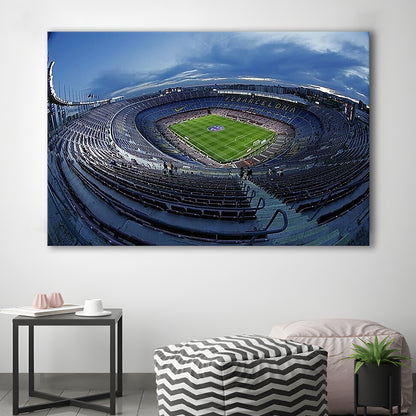 Empty Camp Nou, Stadium Canvas, Sport Art, Gift for him, Man Cave Decor, Art Print, Canvas Print Wall Art