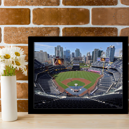 Empty Stadium of Petco Park, Stadium Canvas, Sport Art, Gift for him, Framed Art Print Wall Decor, Picture Framed