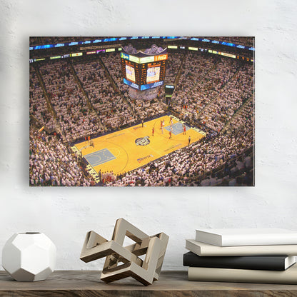 Energy Solutions Arena Interior, Stadium Canvas, Sport Art, Gift for him, Man Cave Decor, Art Print, Canvas Print Wall Art