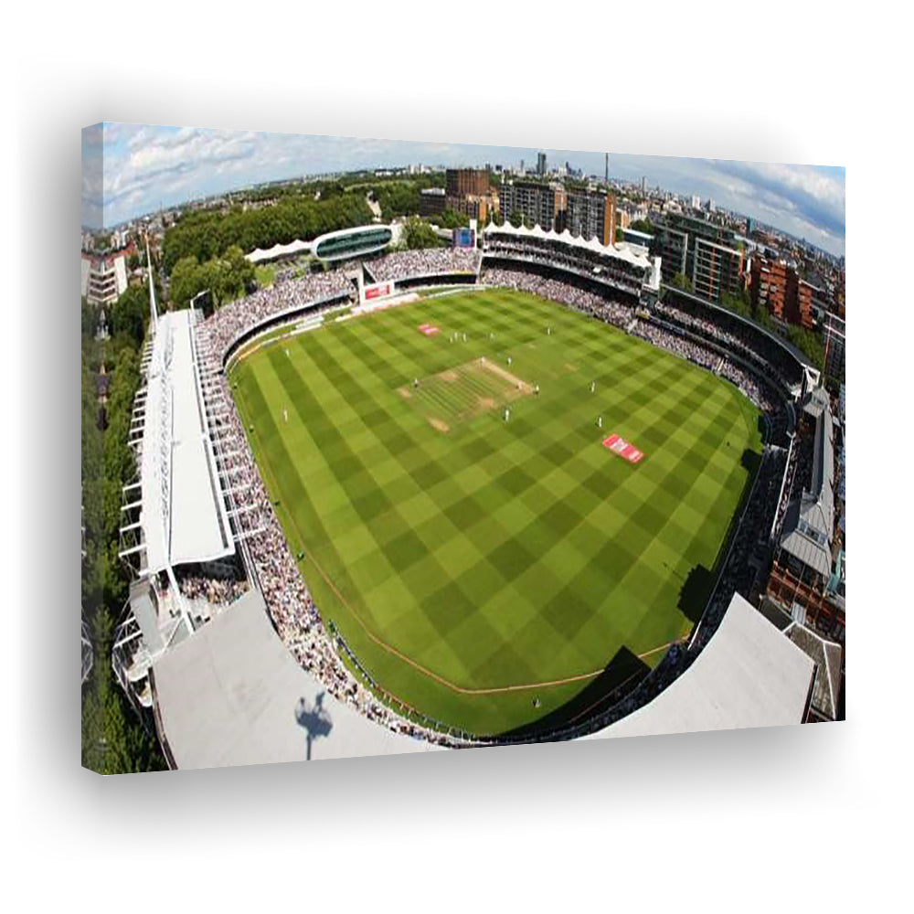 England Lord's Cricket Ground, Stadium Canvas, Sport Art, Gift for him, Man Cave Decor, Art Print, Canvas Print Wall Art