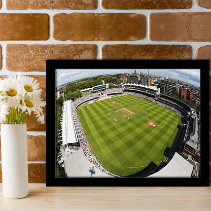 England Lord's Cricket Ground, Stadium Canvas, Sport Art, Gift for him, Framed Art Print Wall Decor, Picture Framed