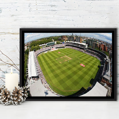 England Lord's Cricket Ground, Stadium Canvas, Sport Art, Framed Canvas Print Wall Art, Floating Frame