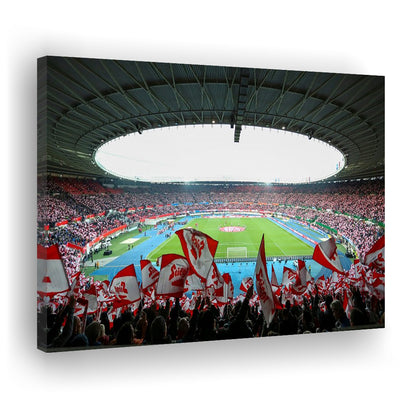 Ernst Happel Stadion Wien, Stadium Canvas, Sport Art, Gift for him, Man Cave Decor, Art Print, Canvas Print Wall Art