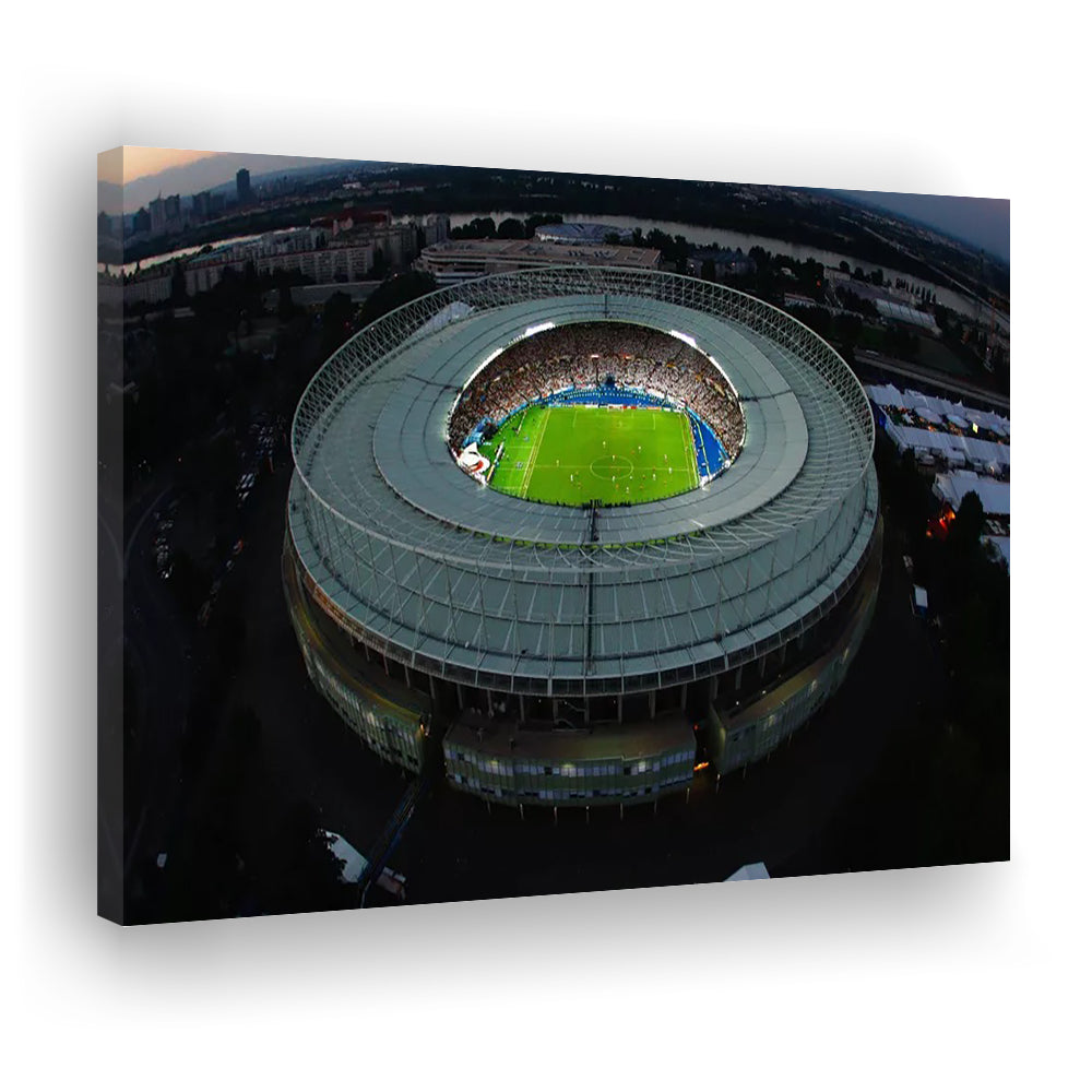 Ernst Happel Stadium in Austria, Stadium Canvas, Sport Art, Gift for him, Man Cave Decor, Art Print, Canvas Print Wall Art