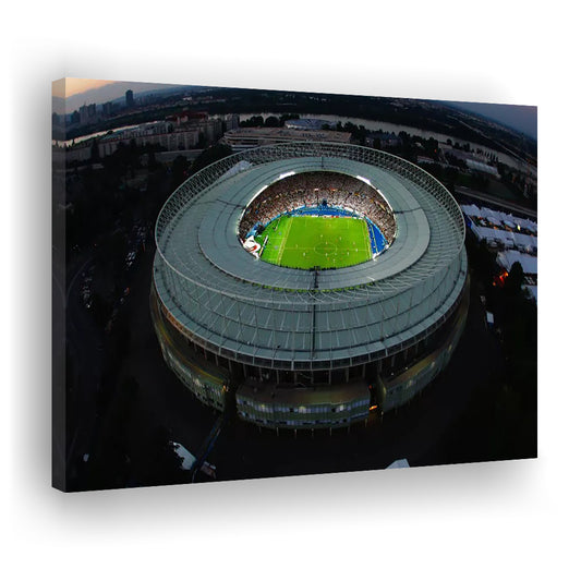 Ernst Happel Stadium in Austria, Stadium Canvas, Sport Art, Gift for him, Man Cave Decor, Art Print, Canvas Print Wall Art