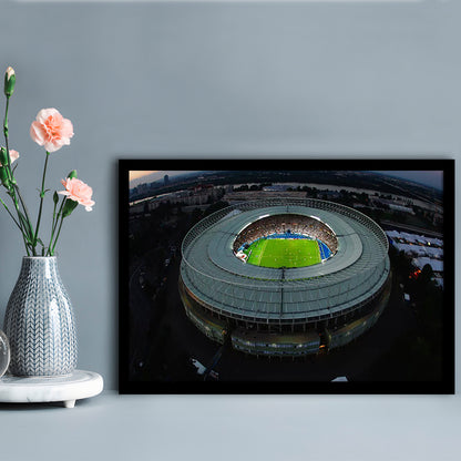 Ernst Happel Stadium in Austria, Stadium Canvas, Sport Art, Gift for him, Framed Art Print Wall Decor, Picture Framed