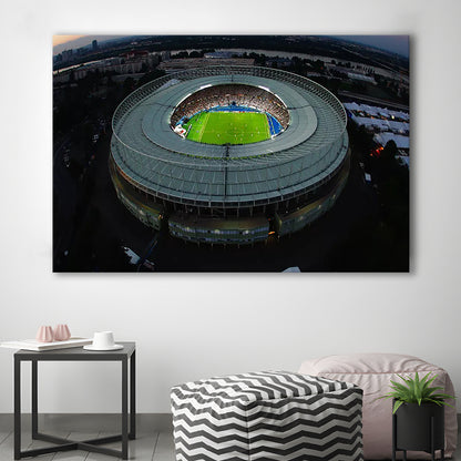 Ernst Happel Stadium in Austria, Stadium Canvas, Sport Art, Gift for him, Man Cave Decor, Art Print, Canvas Print Wall Art
