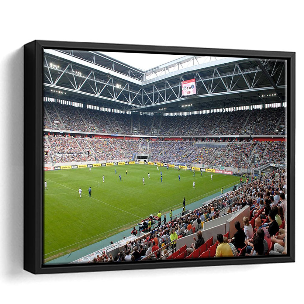 Esprit Arena, Stadium Canvas, Sport Art, Framed Canvas Print Wall Art, Floating Frame