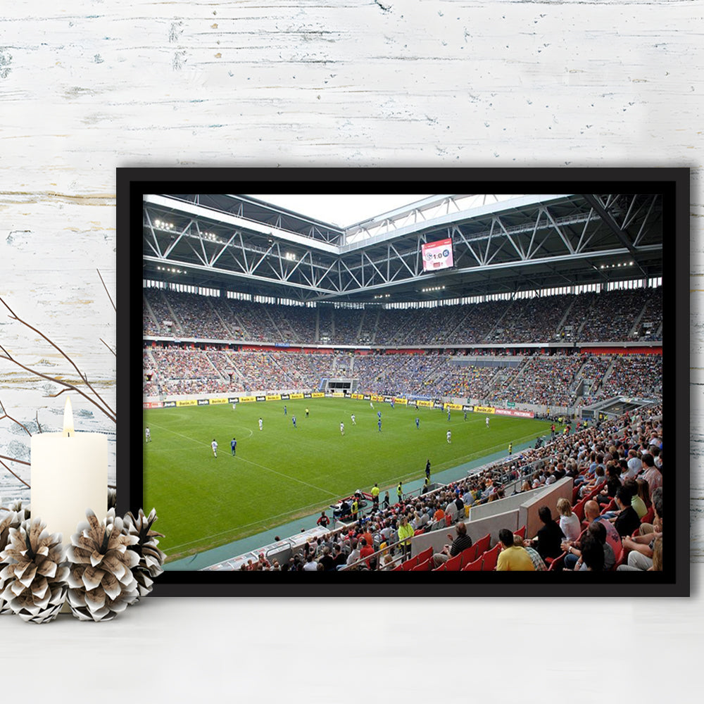 Esprit Arena, Stadium Canvas, Sport Art, Framed Canvas Print Wall Art, Floating Frame