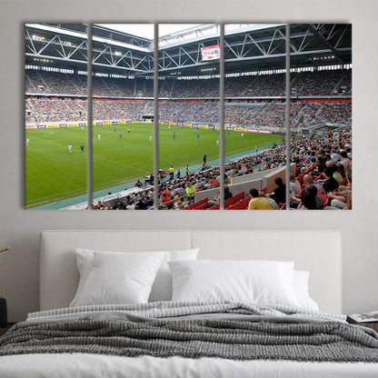Esprit Arena, Stadium Canvas, Sport Art, 5 Panel B, Extra Large Canvas, Canvas Print Wall Art