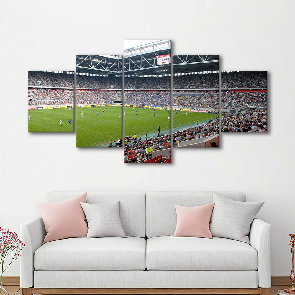 Esprit Arena, Stadium Canvas, Sport Art, Gift for him, 5 Panel, Large Canvas, Canvas Print Wall Art