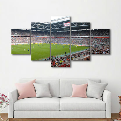 Esprit Arena, Stadium Canvas, Sport Art, Gift for him, 5 Panel, Large Canvas, Canvas Print Wall Art