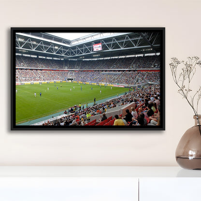 Esprit Arena, Stadium Canvas, Sport Art, Framed Canvas Print Wall Art, Floating Frame