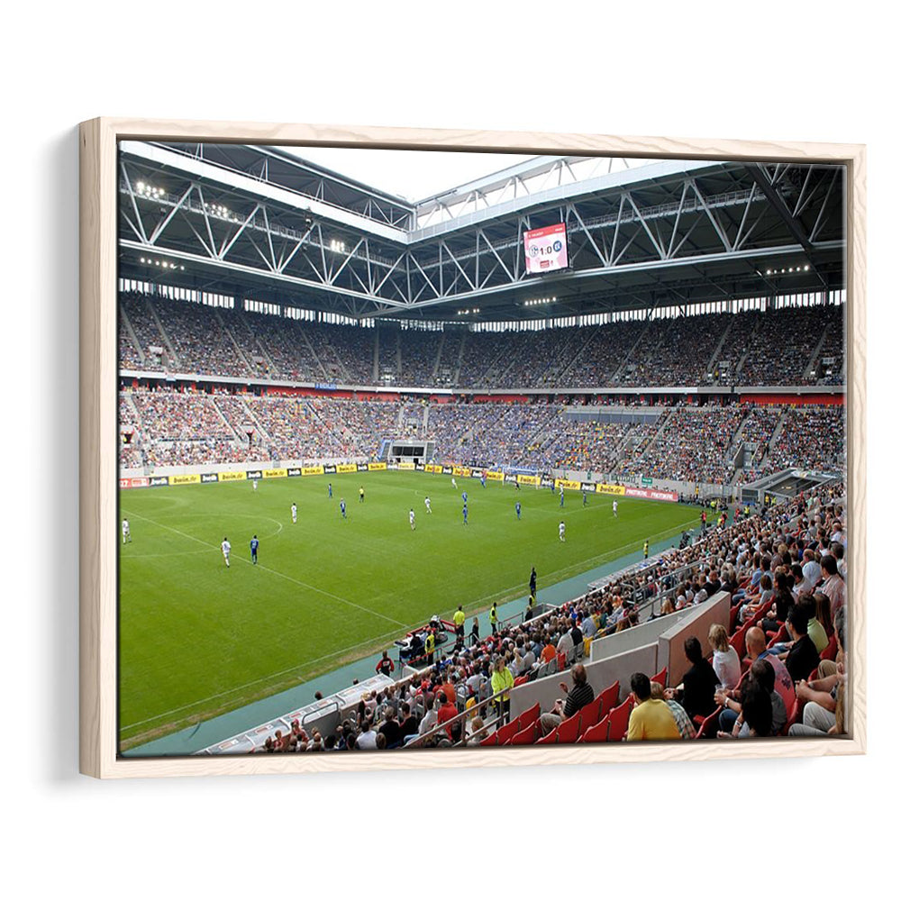 Esprit Arena, Stadium Canvas, Sport Art, Framed Canvas Print Wall Art, Floating Frame