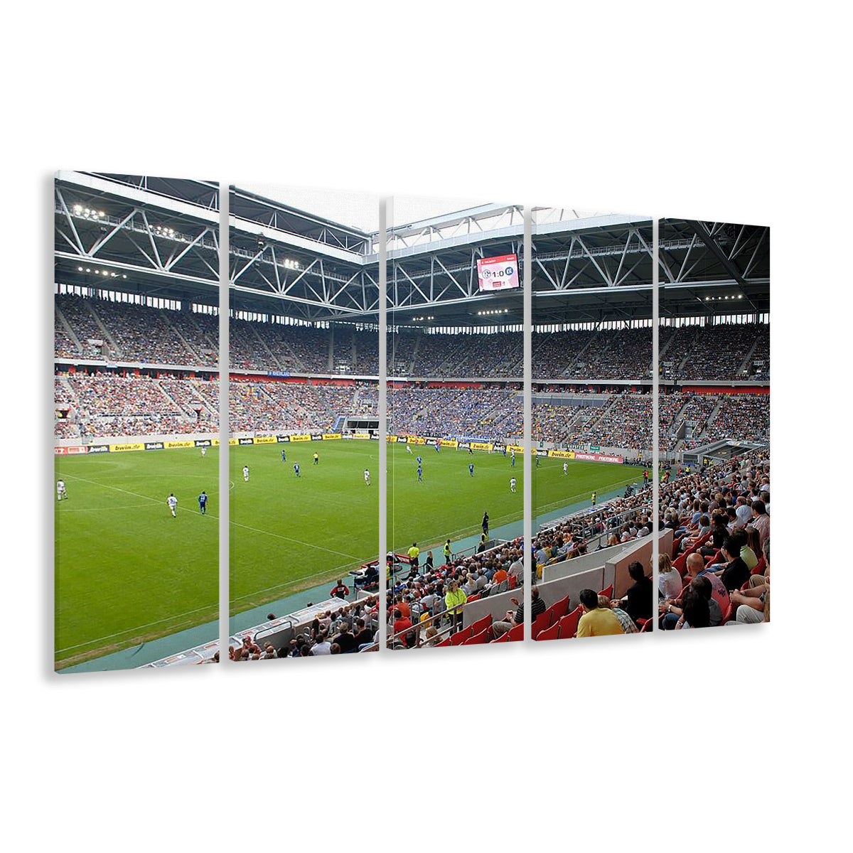 Esprit Arena, Stadium Canvas, Sport Art, 5 Panel B, Extra Large Canvas, Canvas Print Wall Art