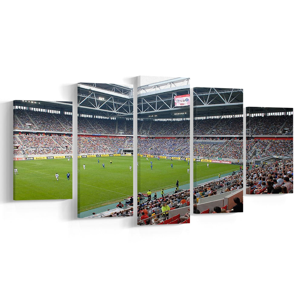 Esprit Arena, Stadium Canvas, Sport Art, Gift for him, 5 Panel, Large Canvas, Canvas Print Wall Art