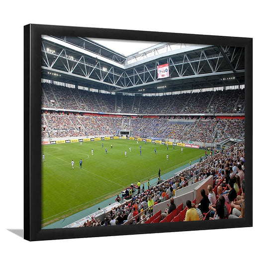 Esprit Arena, Stadium Canvas, Sport Art, Gift for him, Framed Art Print Wall Decor, Picture Framed