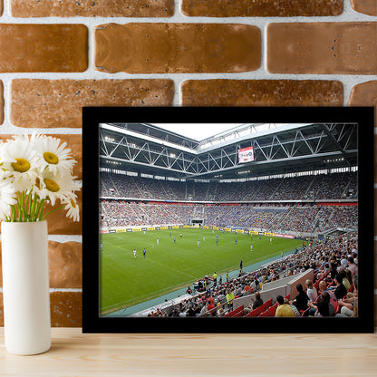 Esprit Arena, Stadium Canvas, Sport Art, Gift for him, Framed Art Print Wall Decor, Picture Framed