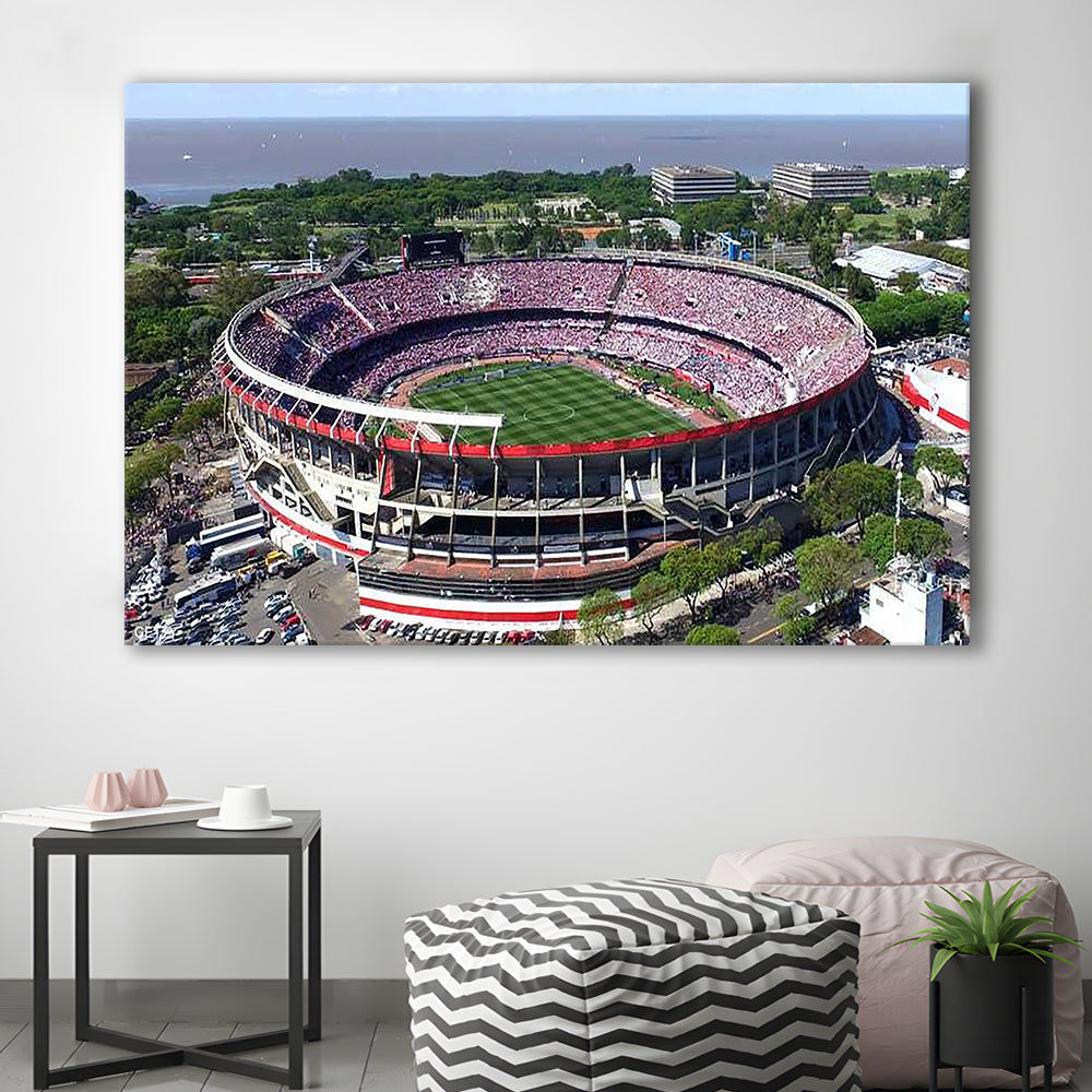 Estadio Antonio Vespucio Liberti, Stadium Canvas, Sport Art, Gift for him, Man Cave Decor, Art Print, Canvas Print Wall Art