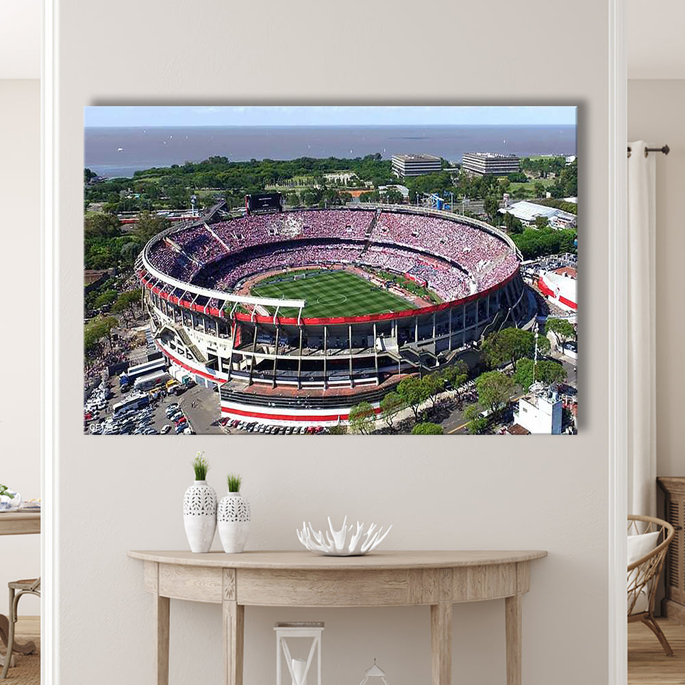 Estadio Antonio Vespucio Liberti, Stadium Canvas, Sport Art, Gift for him, Man Cave Decor, Art Print, Canvas Print Wall Art