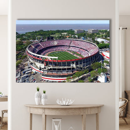 Estadio Antonio Vespucio Liberti, Stadium Canvas, Sport Art, Gift for him, Man Cave Decor, Art Print, Canvas Print Wall Art