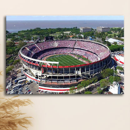 Estadio Antonio Vespucio Liberti, Stadium Canvas, Sport Art, Gift for him, Man Cave Decor, Art Print, Canvas Print Wall Art