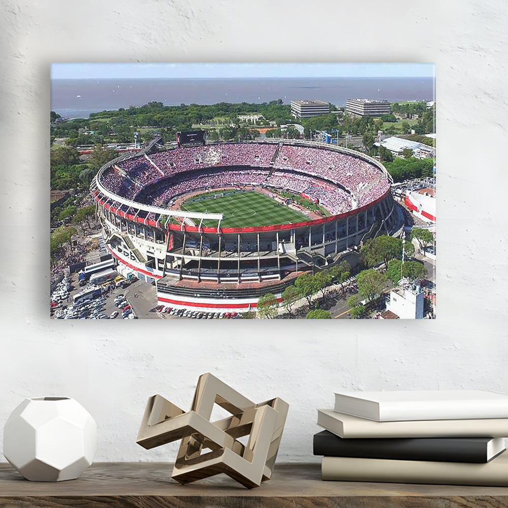 Estadio Antonio Vespucio Liberti, Stadium Canvas, Sport Art, Gift for him, Man Cave Decor, Art Print, Canvas Print Wall Art