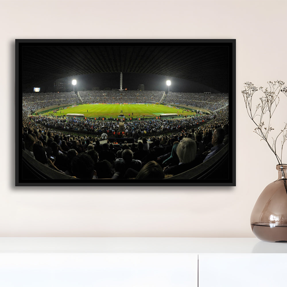 Estadio Centenario, Stadium Canvas, Sport Art, Framed Canvas Print Wall Art, Floating Frame