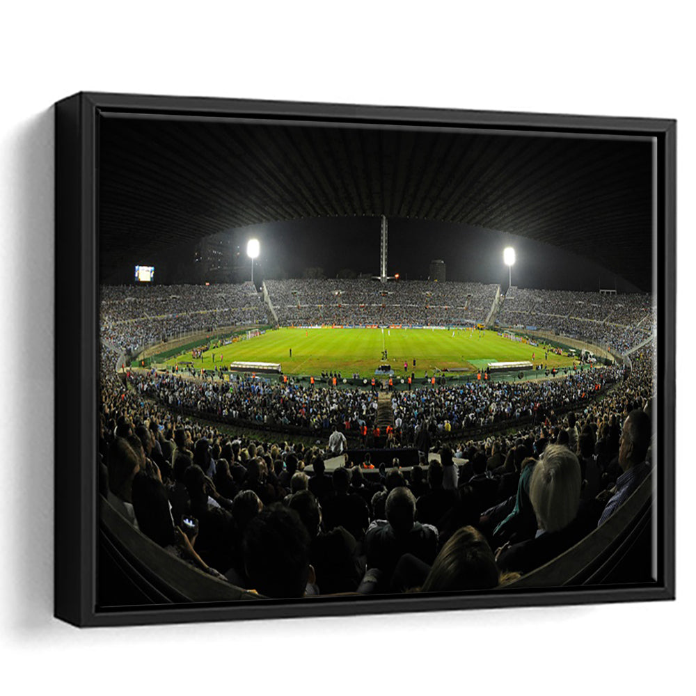 Estadio Centenario, Stadium Canvas, Sport Art, Framed Canvas Print Wall Art, Floating Frame