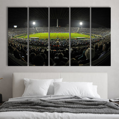 Estadio Centenario, Stadium Canvas, Sport Art, 5 Panel B, Extra Large Canvas, Canvas Print Wall Art