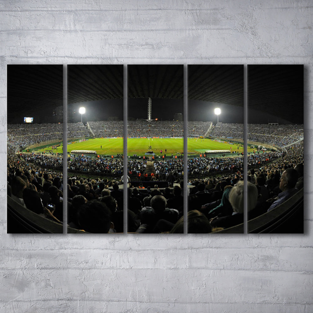 Estadio Centenario, Stadium Canvas, Sport Art, 5 Panel B, Extra Large Canvas, Canvas Print Wall Art