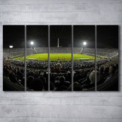 Estadio Centenario, Stadium Canvas, Sport Art, 5 Panel B, Extra Large Canvas, Canvas Print Wall Art