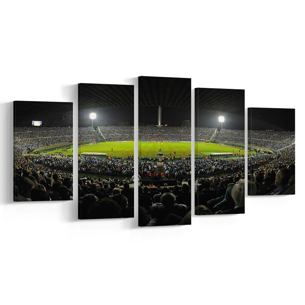 Estadio Centenario, Stadium Canvas, Sport Art, Gift for him, 5 Panel, Large Canvas, Canvas Print Wall Art