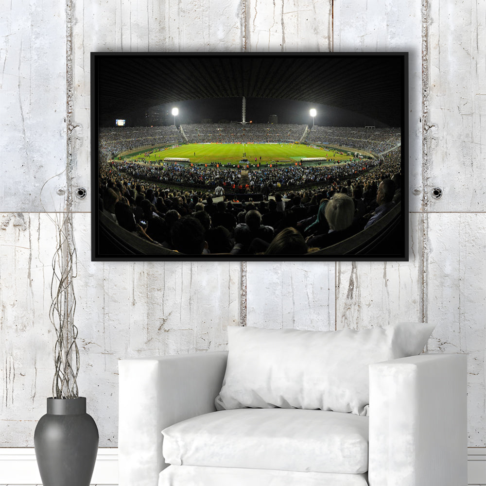Estadio Centenario, Stadium Canvas, Sport Art, Framed Canvas Print Wall Art, Floating Frame