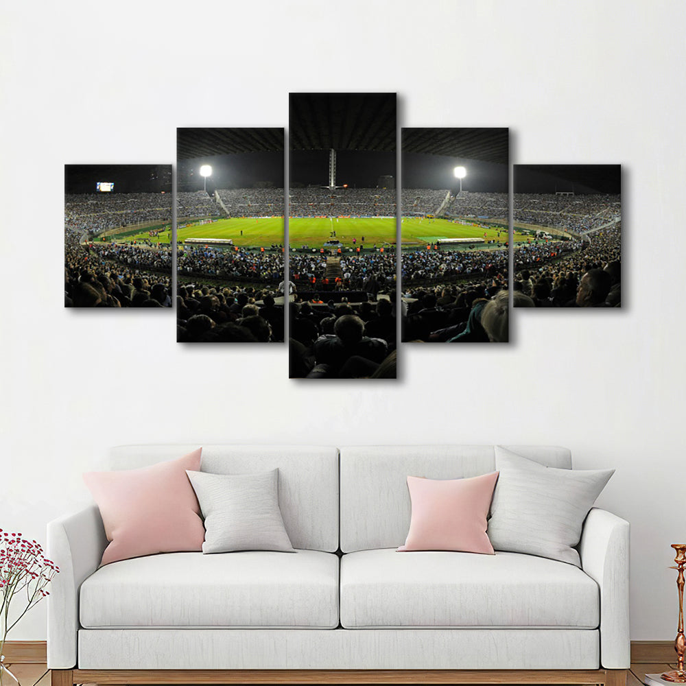 Estadio Centenario, Stadium Canvas, Sport Art, Gift for him, 5 Panel, Large Canvas, Canvas Print Wall Art
