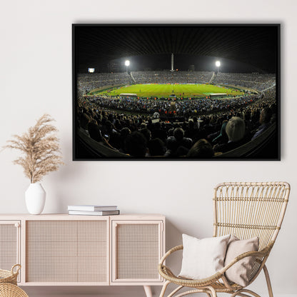 Estadio Centenario, Stadium Canvas, Sport Art, Framed Canvas Print Wall Art, Floating Frame