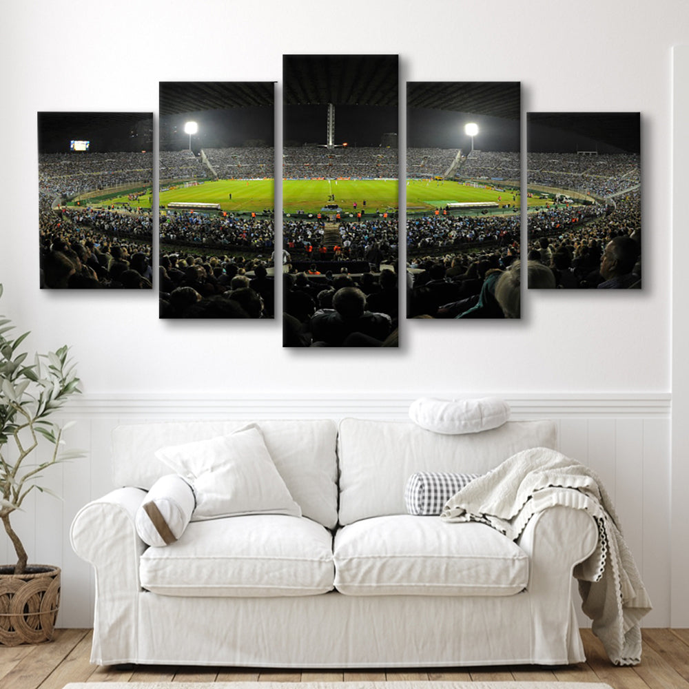 Estadio Centenario, Stadium Canvas, Sport Art, Gift for him, 5 Panel, Large Canvas, Canvas Print Wall Art
