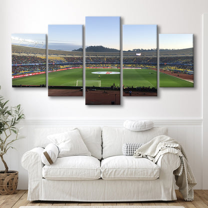 Estadio Ester Roa, Stadium Canvas, Sport Art, Gift for him, 5 Panel, Large Canvas, Canvas Print Wall Art