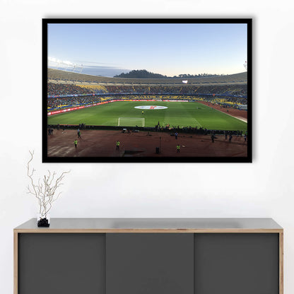 Estadio Ester Roa, Stadium Canvas, Sport Art, Gift for him, Framed Art Print Wall Decor, Picture Framed