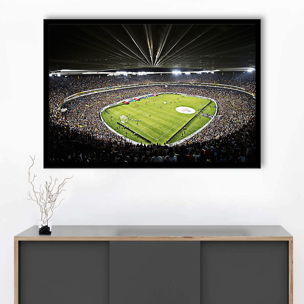 Estadio Jalisco Football Stadium, Stadium Canvas, Sport Art, Gift for him, Framed Art Print Wall Decor, Picture Framed
