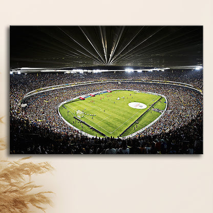 Estadio Jalisco Football Stadium, Stadium Canvas, Sport Art, Gift for him, Man Cave Decor, Art Print, Canvas Print Wall Art
