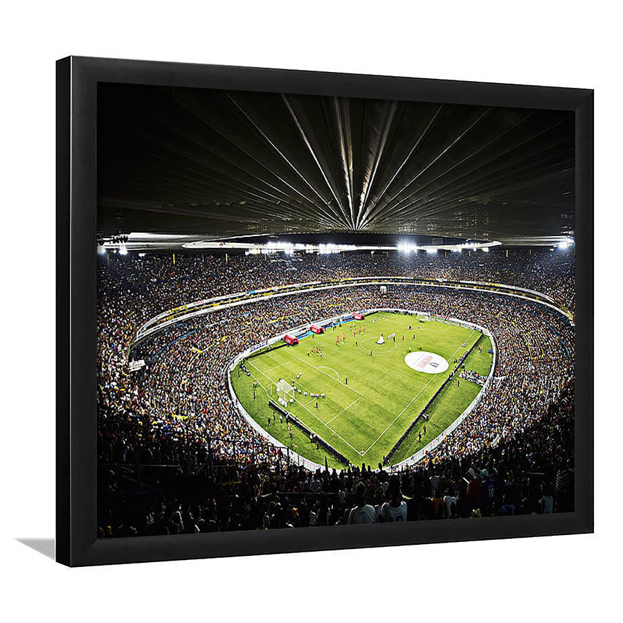 Estadio Jalisco Football Stadium, Stadium Canvas, Sport Art, Gift for him, Framed Art Print Wall Decor, Picture Framed